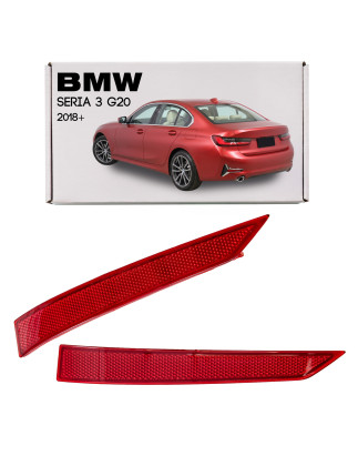 BMW SERIA 3 G20 2018+ CATARIFRANGENTE FARO POSTERIORE PARAURTI SINISTRA 63147420447 (Cod. AP-9B61-40
