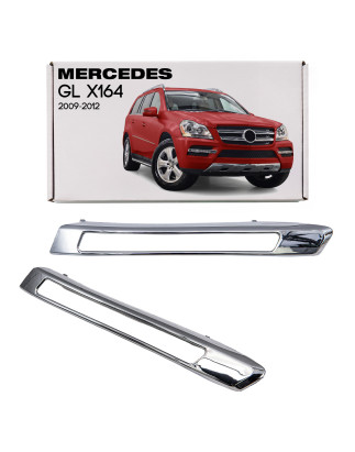 MERCEDES GL X164 2009-2012 RESTYLING MODANATURA GRIGLIE ANTERIORE PARAURTI DESTRA A1648847422 (Cod. 