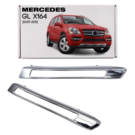MERCEDES GL X164 2009-2012 RESTYLING MODANATURA GRIGLIE ANTERIORE PARAURTI DESTRA A1648847422 (Cod. 
