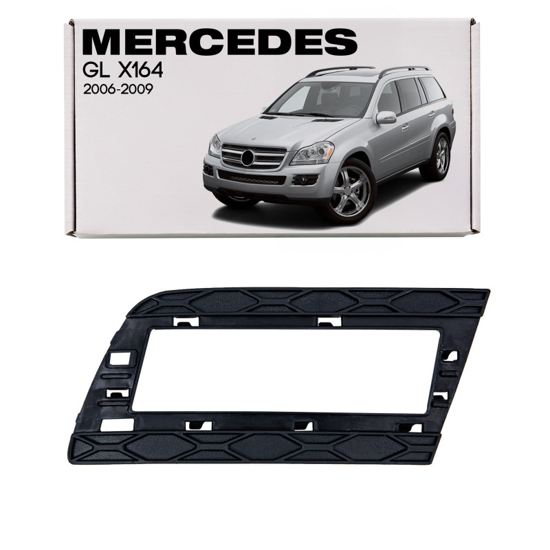 MERCEDES GL X164 2006-2009 PRE-RESTYLING CORNICE FARI FENDINEBBIA GRIGLIA ANTERIORE PARAURTI SINISTR