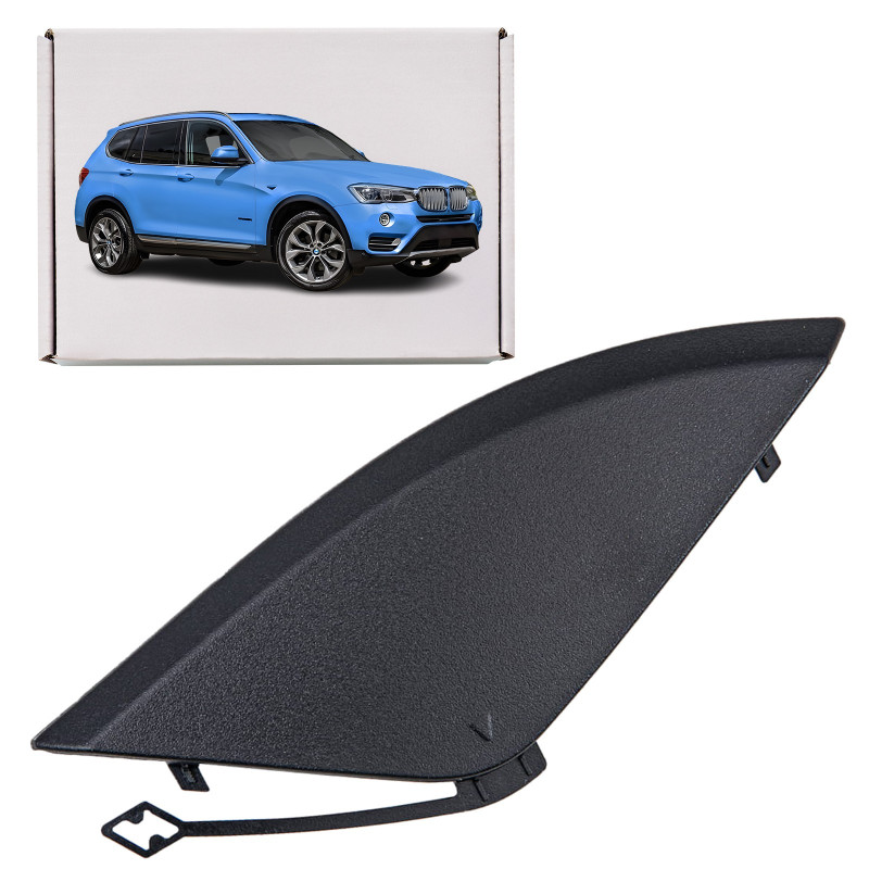 BMW X3 F25 2014-2017 RESTYLING TAPPO ANTERIORE PARAURTI GANCIO TRAZIONE 51117338474 (Cod. AP-FE74-42