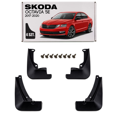 SKODA OCTAVIA III 5E 2017-2020 RESTYLING PARASPRUZZI 5E0075101A (Cod. AP-F604-99912_A4x4)