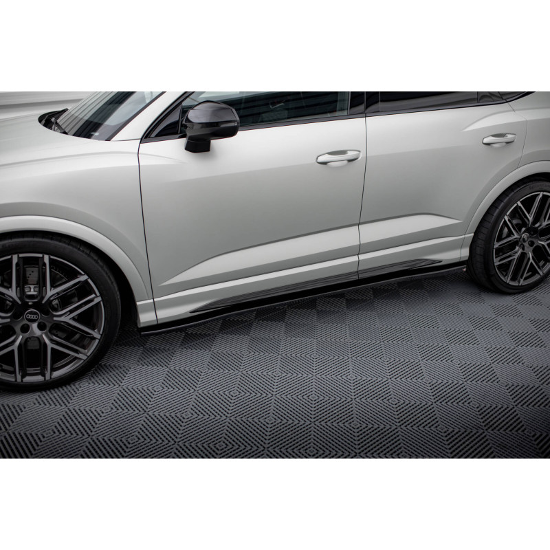 Diffusori minigonne V.2 Audi Q3 S-Line / RSQ3 Sportback / SUV F3 (Cod. M-AU-RSQ3-2-SD1G)