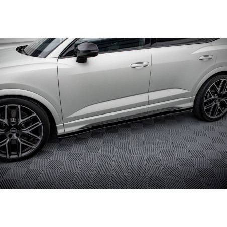 Diffusori minigonne V.2 Audi Q3 S-Line / RSQ3 Sportback / SUV F3 (Cod. M-AU-RSQ3-2-SD1G)