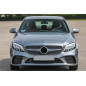 MERCEDES C-CLASS W205 AMG 2019-2021 RESTYLING CROMATA MODANATURA ANTERIORE PARAURTI CENTRALE A205885