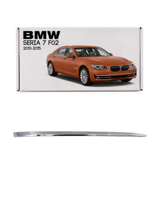 BMW SERIA 7 F02 2013-2015 RESTYLING CROMATA MODANATURA ANTERIORE PARAURTI DESTRA 51117295272 (Cod. A