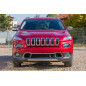 JEEP CHEROKEE V KL 2014-2018 PRE-RESTYLING INSERTI MASCHERINA CROMATI 68303626AA (Cod. AP-C0E4-674B3