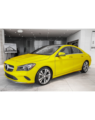 MERCEDES CLA C117 W117 2017-2019 RESTYLING CROMATA MODANATURA ANTERIORE PARAURTI SINISTRA A117885500