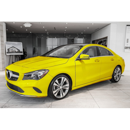 MERCEDES CLA C117 W117 2017-2019 RESTYLING CROMATA MODANATURA ANTERIORE PARAURTI SINISTRA A117885500