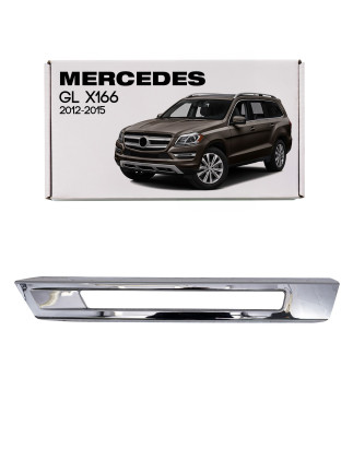 MERCEDES GL X166 2012-2015 PRE-RESTYLING CROMATA MODANATURA GRIGLIE PARAURTI SINISTRA A1668845322 (C