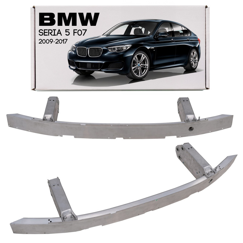 BMW SERIA 5 F07 GRAN TURISMO 2009-2017 IN ALLUMINIO TRAVERSA RINFORZO ANTERIORE PARAURTI 51117200741