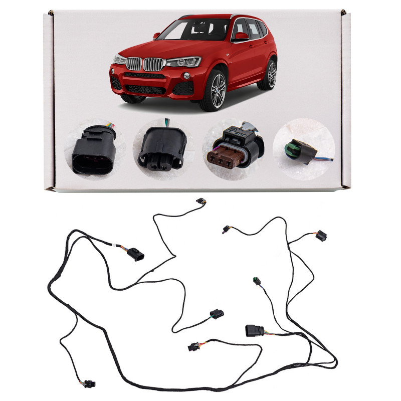 BMW X3 F25 2010-2017 CABLAGGIO PARCHEGGIO PDC ANTERIORE 61129304728 (Cod. AP-C126-21019_A4x4)