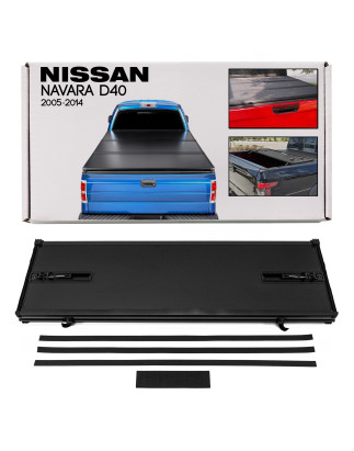 NISSAN NAVARA D40 2005-2014 RIGIDA PIEGHEVOLE COPERTURA PAKI (Cod. AP-D22F-970F8_A4x4)