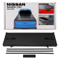 NISSAN NAVARA D40 2005-2014 RIGIDA PIEGHEVOLE COPERTURA PAKI (Cod. AP-D22F-970F8_A4x4)