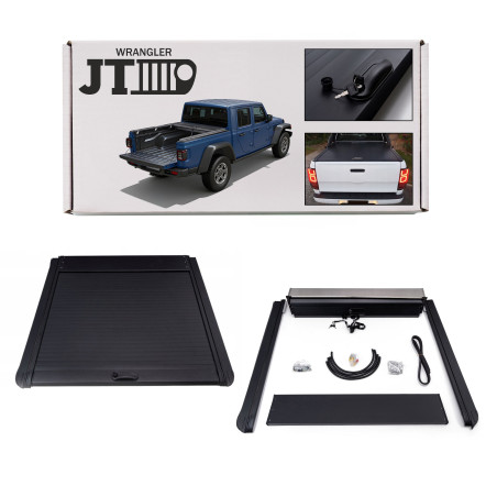 JEEP GLADIATOR JT 2018+ IN ALLUMINIO CAPPELLIERA PAKI (Cod. AP-5EA6-36403_A4x4)