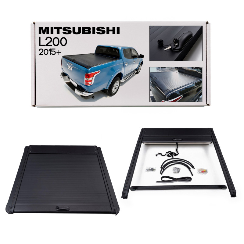 MITSUBISHI L200 V 2015+ IN ALLUMINIO CAPPELLIERA PAKI (Cod. AP-F919-28848_A4x4) MITSUBISHI L200 V 2015+ IN ALLUMINIO CAPPELLIERA PAKI (Cod. AP-F919-28848_A4x4)