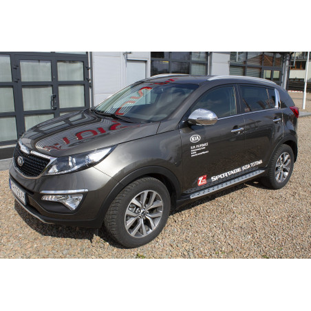 KIA SPORTAGE III SL 2010-2015 PEDANE LATERALI SOTTOPORTA (Cod. AP-3755-30782_A4x4)