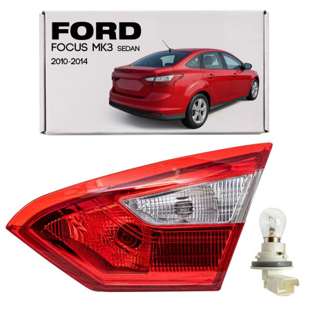 FORD FOCUS MK3 III berlina 2010-2014 PRE-RESTYLING FARO PORTELLONE POSTERIORE DESTRA BM5113A602AD (C