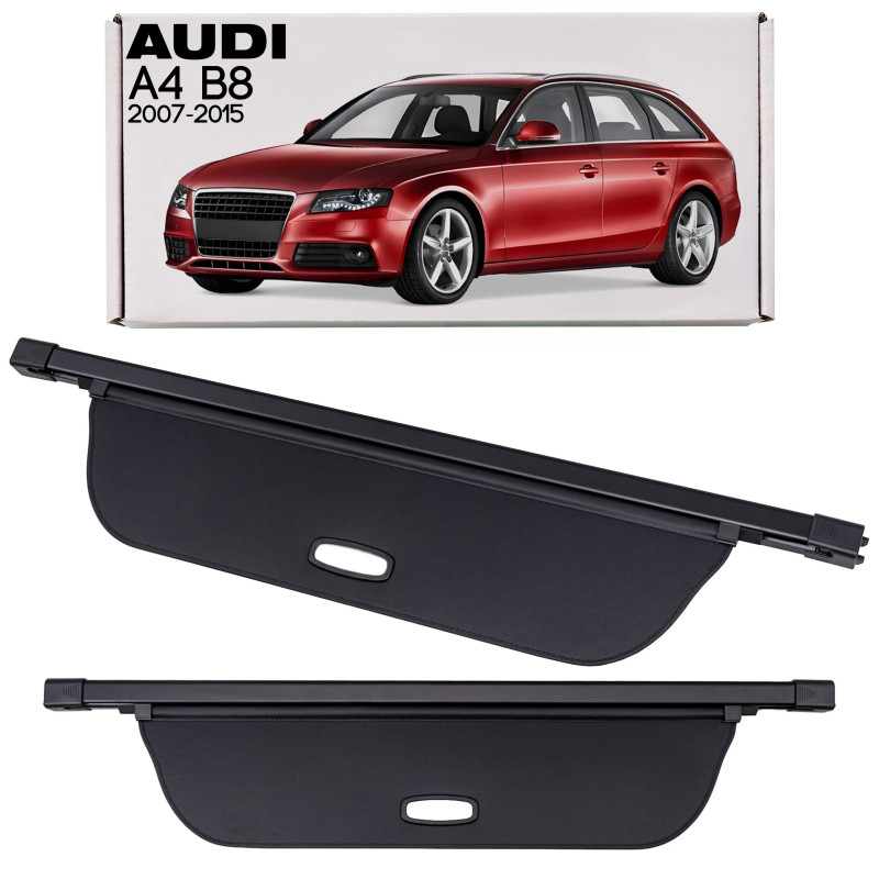 AUDI A4 B8 AVANT 2007-2015 CAPPELLIERA COPRIBAGAGLI NERA 8K9863553A (Cod. AP-533F-953C5_A4x4)