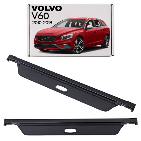 VOLVO V60 E 2010-2018 CAPPELLIERA COPRIBAGAGLI NERA 39843531 (Cod. AP-09FC-755AF_A4x4)