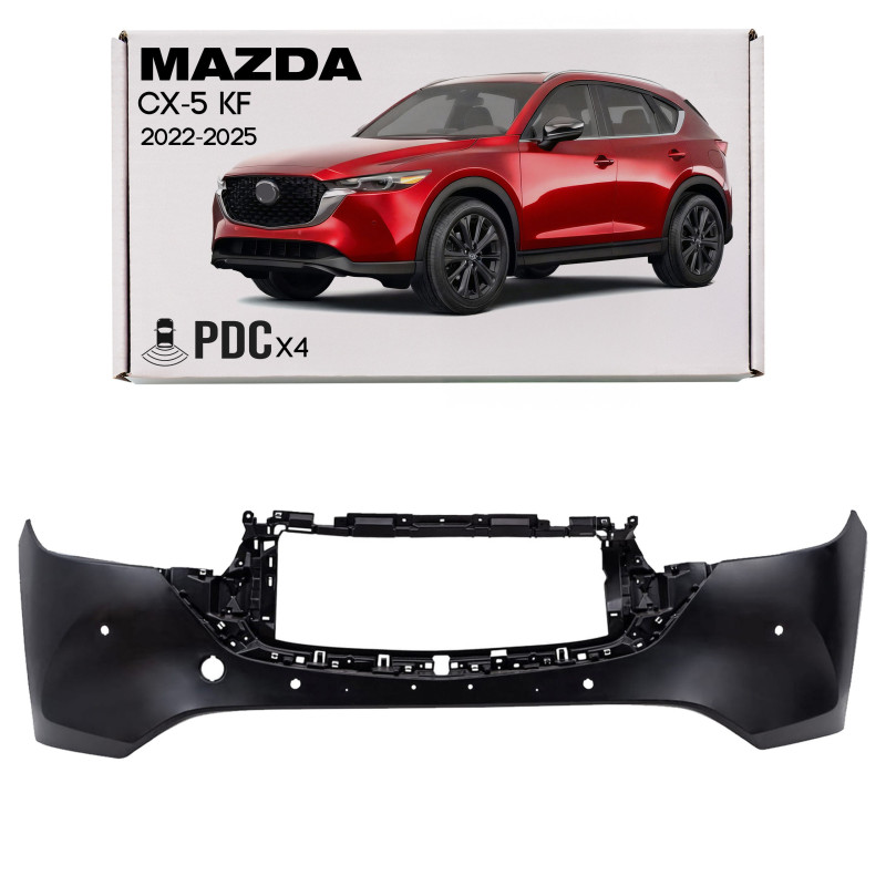 MAZDA CX-5 II KF 2022-2025 RESTYLING PARAURTI ANTERIORE SUPERIORE CON 4XPDC KSC350031BB (Cod. AP-B20