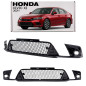 HONDA CIVIC XI 2021+ GRIGLIA ANTERIORE PARAURTI CENTRALE (Cod. AP-7ED4-6817B_A4x4)