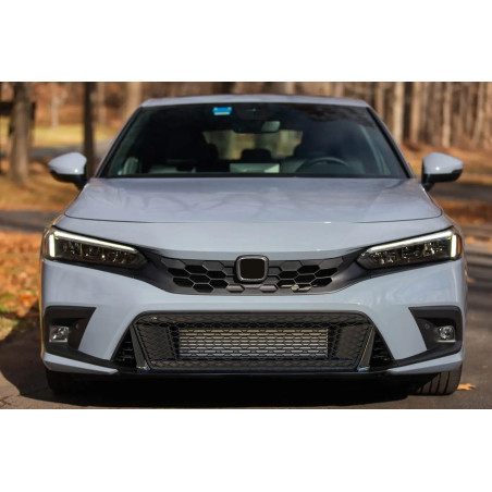 HONDA CIVIC XI 2021+ GRIGLIA ANTERIORE PARAURTI CENTRALE (Cod. AP-7ED4-6817B_A4x4)