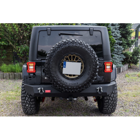 JEEP WRANGLER JK 2007-2018 VERSIONE EUROPEA FANALI POSTERIORI LED ESTETICI PER JL (Cod. AP-D334-497F