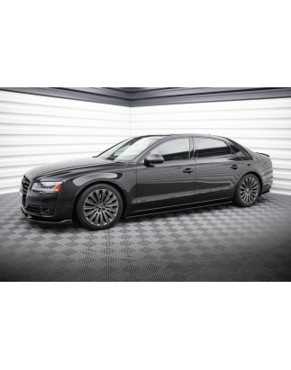 Diffusori minigonne Audi A8 Long D4 (Cod. M-AU-A8L-D4-SD1G)