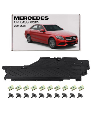 MERCEDES C-CLASS W205 2014-2021 IN TESSUTO PROTEZIONE SOTTOSCOCCA DESTRA A2056842000 (Cod. AP-9125-8