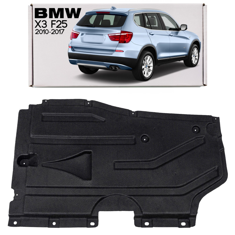 BMW X3 F25 2010-2017 IN TESSUTO PROTEZIONE SOTTOSCOCCA POSTERIORE DESTRA 51757213674 (Cod. AP-B9BC-3