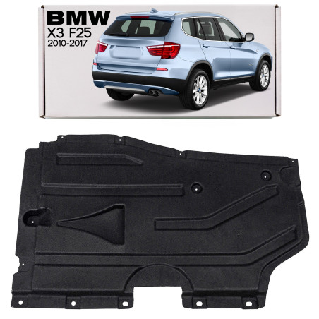 BMW X3 F25 2010-2017 IN TESSUTO PROTEZIONE SOTTOSCOCCA POSTERIORE DESTRA 51757213674 (Cod. AP-B9BC-3