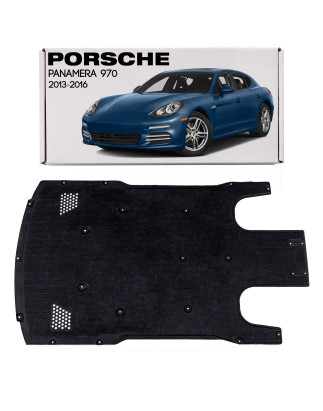 PORSCHE PANAMERA E 970 2013-2016 RESTYLING IN TESSUTO PROTEZIONE PIASTRA PROTEZIONE MOTORE 970504117