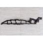 BMW X5 E70 2006-2013 INFERIORE SUPPORTO ANTERIORE PARAFANGO SINISTRO 51127157989 (Cod. AP-A1B1-3839E