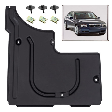BMW SERIA 7 E66 E67 2001-2008 LONG PROTEZIONE SOTTOSCOCCA POSTERIORE SINISTRA CON KIT VITI 517170205