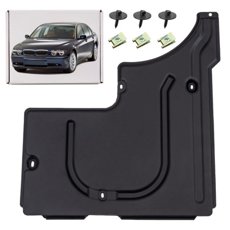 BMW SERIA 7 E66 E67 2001-2008 LONG PROTEZIONE SOTTOSCOCCA POSTERIORE DESTRA CON KIT VITI 51717020536