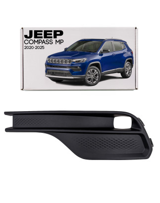 JEEP COMPASS II MP 2020-2025 RESTYLING GRIGLIA ANTERIORE PARAURTI TAPPO FENDINEBBIA SINISTRA 6ZH33TZ