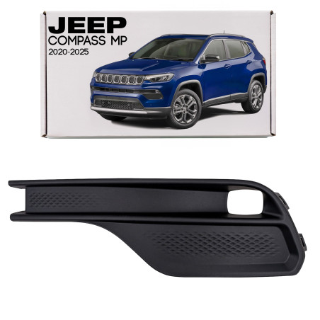 JEEP COMPASS II MP 2020-2025 RESTYLING GRIGLIA ANTERIORE PARAURTI TAPPO FENDINEBBIA SINISTRA 6ZH33TZ