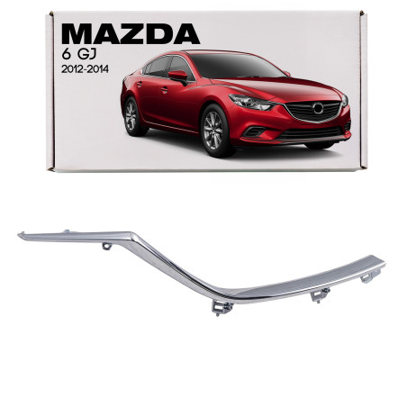 MAZDA 6 III GJ 2012-2014 PRE-RESTYLING CROMATA MODANATURA MASCHERINA DESTRA GHP9507J1C (Cod. AP-8AAD