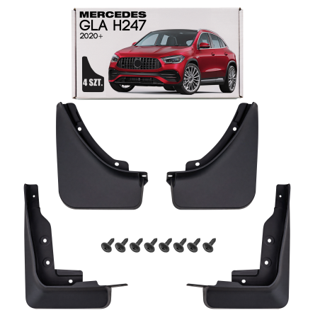 MERCEDES GLA H247 2020+ PARASPRUZZI (Cod. AP-670E-724E7_A4x4)