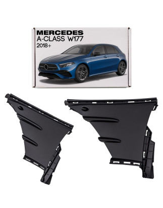 MERCEDES A-CLASS W177 2018+ PROTEZIONE PARAURTI ANTERIORE CONDOTTO ARIA SINISTRO A1778853803 (Cod. A
