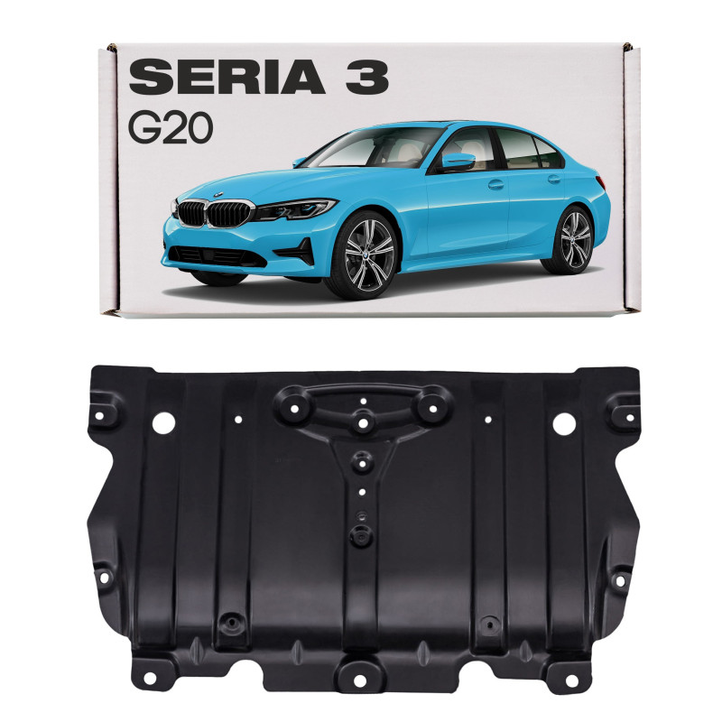 BMW SERIA 3 G20 2018+ PROTEZIONE SOTTOSCOCCA PIASTRA PROTEZIONE MOTORE 31146880899 (Cod. AP-5E77-726