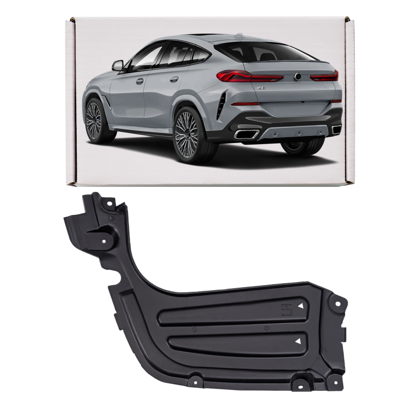 BMW X6 G06 2019+ PROTEZIONE SOTTOSCOCCA POSTERIORE SINISTRA 51128091981 (Cod. AP-D990-516CB_2_A4x4)