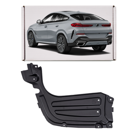 BMW X6 G06 2019+ PROTEZIONE SOTTOSCOCCA POSTERIORE SINISTRA 51128091981 (Cod. AP-D990-516CB_2_A4x4)