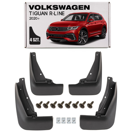 VOLKSWAGEN TIGUAN II R-LINE 2020+ RESTYLING PARASPRUZZI (Cod. AP-C16B-98305_A4x4)