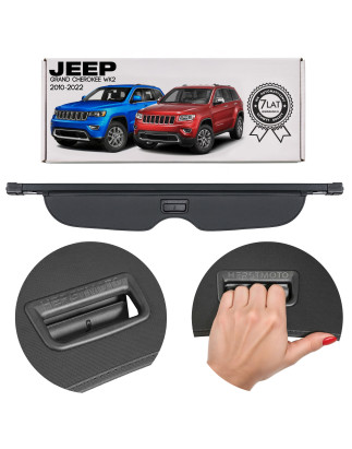 JEEP GRAND CHEROKEE IV WK2 2010-2022 CAPPELLIERA COPRIBAGAGLI NERA 6FW02DX9AC (Cod. AP-FC82-83059_A4