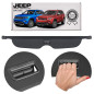 JEEP GRAND CHEROKEE IV WK2 2010-2022 CAPPELLIERA COPRIBAGAGLI NERA 6FW02DX9AC (Cod. AP-FC82-83059_A4