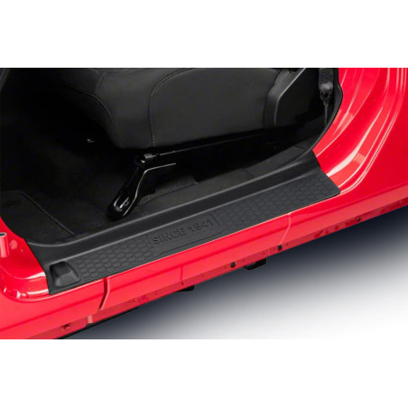 JEEP WRANGLER JL 2018+ 2 PORTE INTERNI MODANATURE SOTTOPORTA SINCE 1941 (Cod. AP-D9F1-2496C_A4x4)