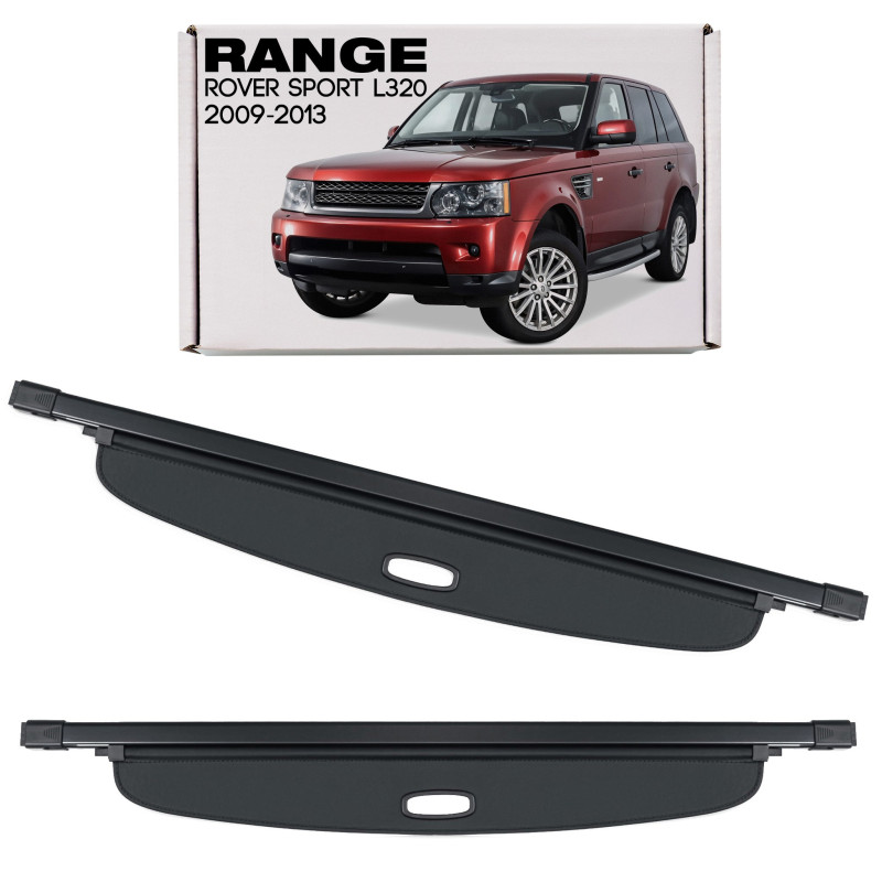 RANGE ROVER SPORT E L320 2009-2013 RESTYLING CAPPELLIERA COPRIBAGAGLI NERA LR012842 (Cod. AP-0A66-96