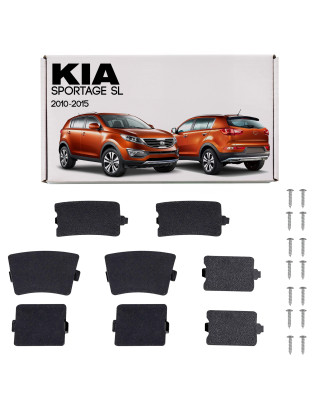 KIA SPORTAGE III SL 2010-2015 TAPPI PER SPOILER PARAURTI (Cod. AP-FAE3-160A2_A4x4)